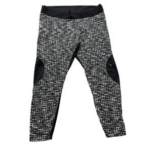 Nike Pro HyperWarm Leggings Womens 2X Black Gray Thermal Compression AR1912-010‎